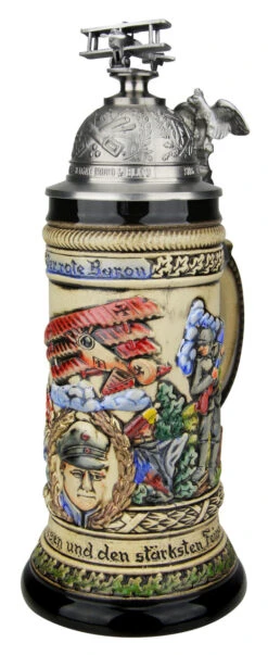 Red Baron Beer Stein -Zimmermann Shop Red Baron Beer Stein ZB19429015 RA SM 82185.1516738443