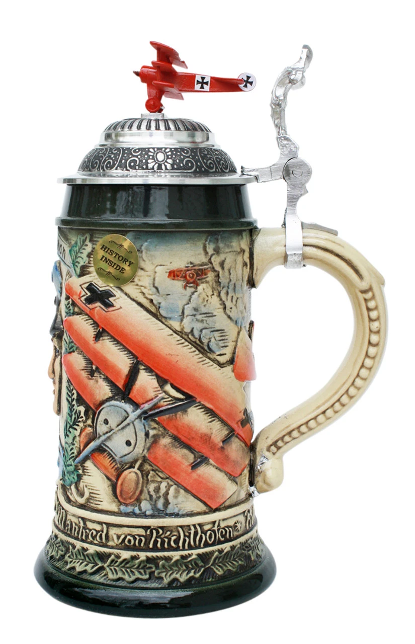 Red Baron Commemorative Beer Stein 2 Red Baron Commemorative Beer Stein - Image 2