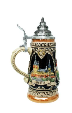 Romania Dracula Souvenir Beer Stein 0.25 Liter 4 Romania Dracula Souvenir Beer Stein 0.25 Liter -Zimmermann Shop Romania Souviner Beer Stein 0.25 Liter K303RO LS SM 05383.1554760303