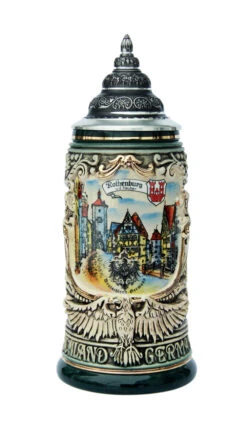 Rothenburg City Skyline Beer Stein 0.4 Liter