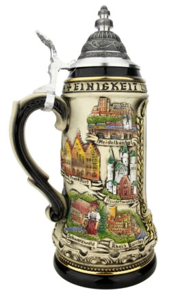 Rothenburg German Beer Stein -Zimmermann Shop Rothenburg German Beer Stein ZB1424S6969 LS SM 52624.1650121273