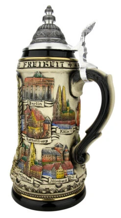 Rothenburg German Beer Stein -Zimmermann Shop Rothenburg German Beer Stein ZB1424S6969 RS SM 61245.1650121467