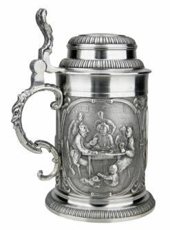 Rothenburg Pewter Beer Stein -Zimmermann Shop Rothenburg Pewter Beer Stein AS10934 LS SM 91134.1511130884