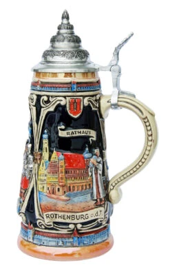 Rothenburg Ob Der Tauber Beer Stein 4 Rothenburg Ob Der Tauber Beer Stein -Zimmermann Shop Rothenburg ob der Tauber Beer Stein K303R RS SM 28419.1401398959