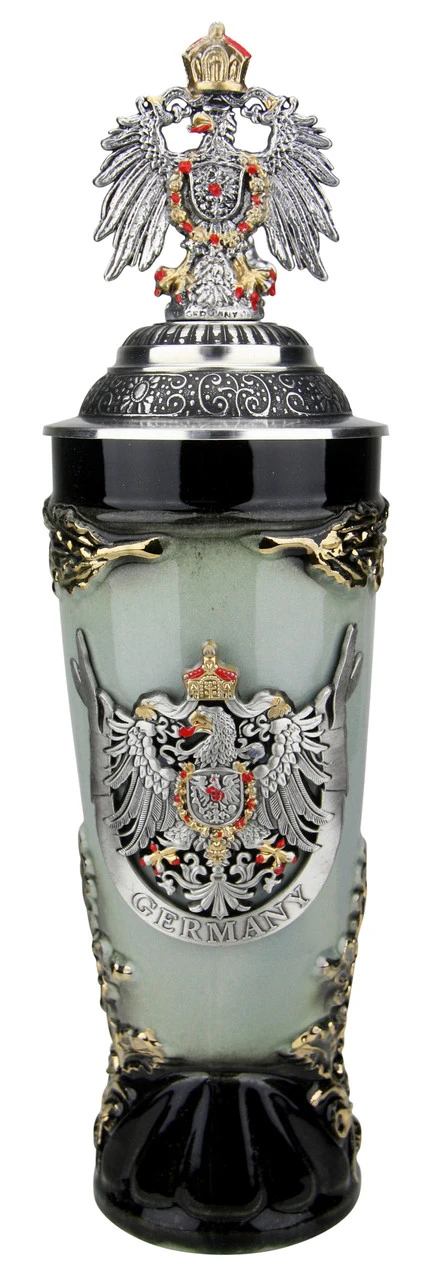 Royal Deutschland Drinking Horn Beer Stein - Image 2