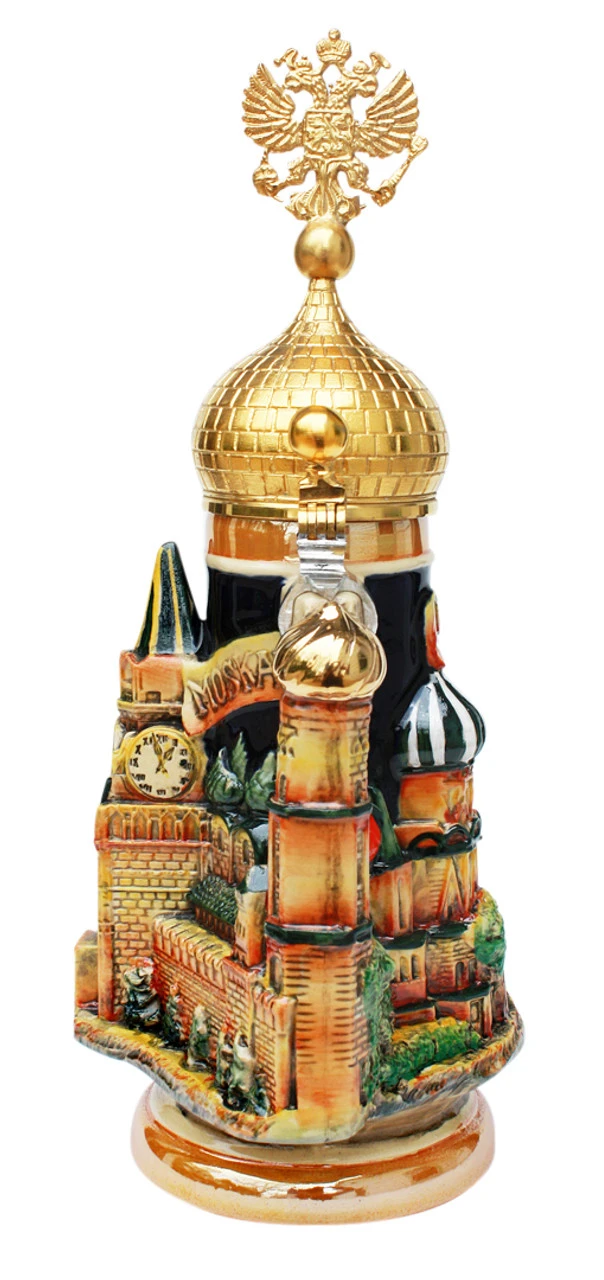 Moscow St. Basil's Cathedral 3D Beer Stein 4 Moscow St. Basil's Cathedral 3D Beer Stein - Image 4
