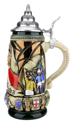 Rugby Beer Stein Rustic 8 Rugby Beer Stein Rustic -Zimmermann Shop Rugby Beer Stein Rustic K312RU RS SM 09651.1522704362