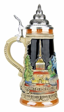Saint Petersburg Russia Beer Stein -Zimmermann Shop Saint Petersburg Russia Beer Stein K303STP LS SM 56573.1491350253