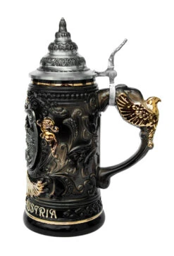 Salzburg Eagle Handle Beer Stein 0.4 Liter 5 Salzburg Eagle Handle Beer Stein 0.4 Liter -Zimmermann Shop Salzburg Austria Beer Stein 0.4 Liter K430SZAHS RS SM 16149.1431538852