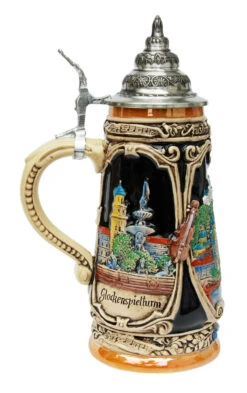 Salzburg Mozart Beer Stein -Zimmermann Shop Salzburg Mozart Beer Stein K323S LS SM 07504.1416845126