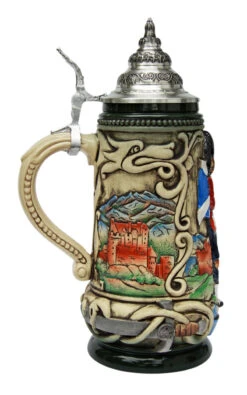 Scotland Beer Stein Rustic -Zimmermann Shop Scotland Beer Stein Rustic K393SCRU LS SM 00406.1416845219