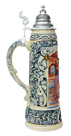 King Limitaet 2013 | Siegfrieds Farewell Handpainted Beer Stein -Zimmermann Shop Siegfrieds Farewell 2013 Beer Stein K2043B LS SM 24632.1395937083