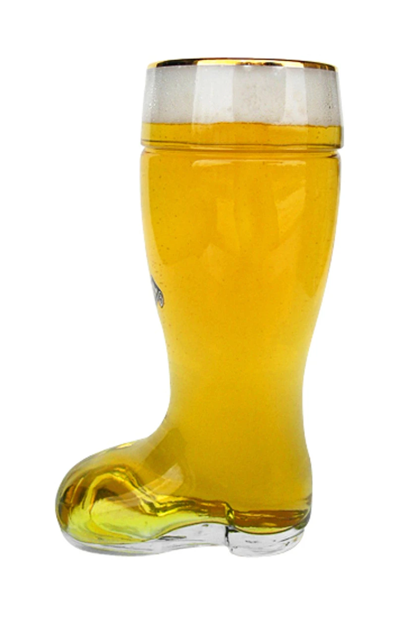 St. Pauli Girl Glass Beer Boot 0.5L 2 St. Pauli Girl Glass Beer Boot 0.5L - Image 2