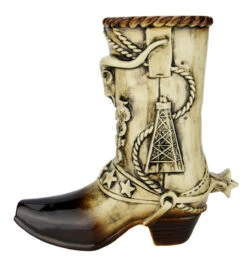 Texas Cowboy Beer Boot 1 Liter | Ceramic -Zimmermann Shop Texas Beer Boot 1 Liter Ceramic KT600E LS SM 82120.1591137901