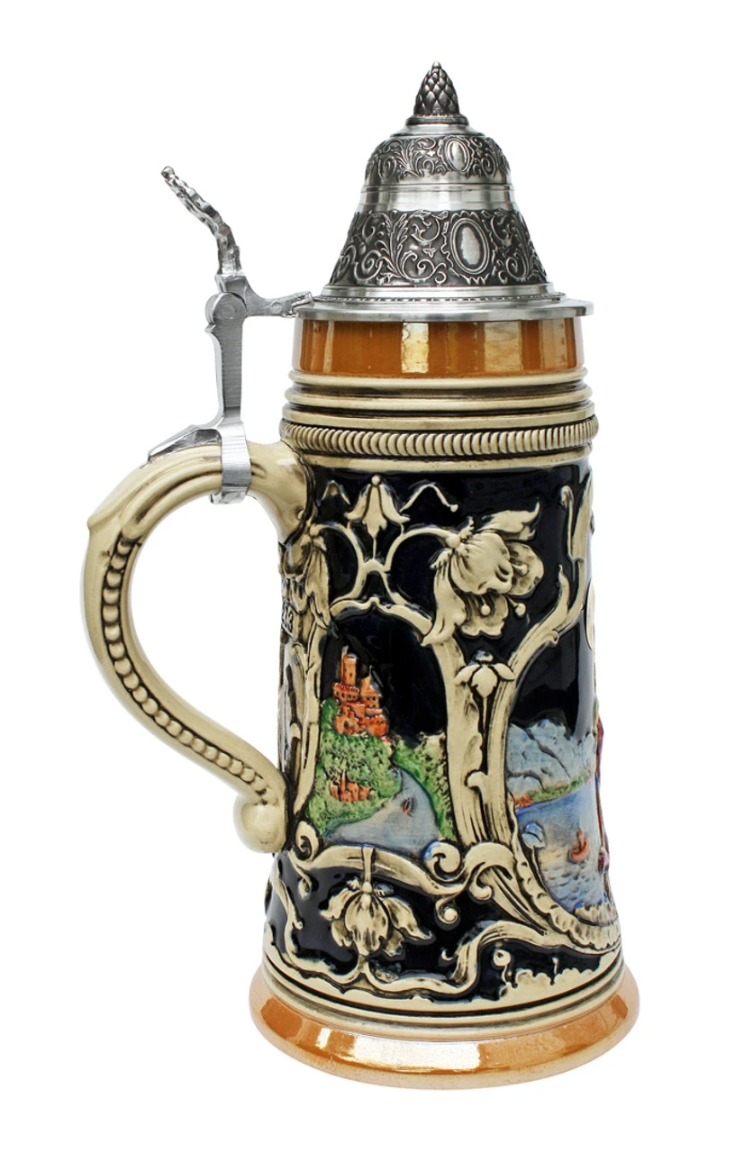 Loreley Rhein River Beer Stein - Image 3