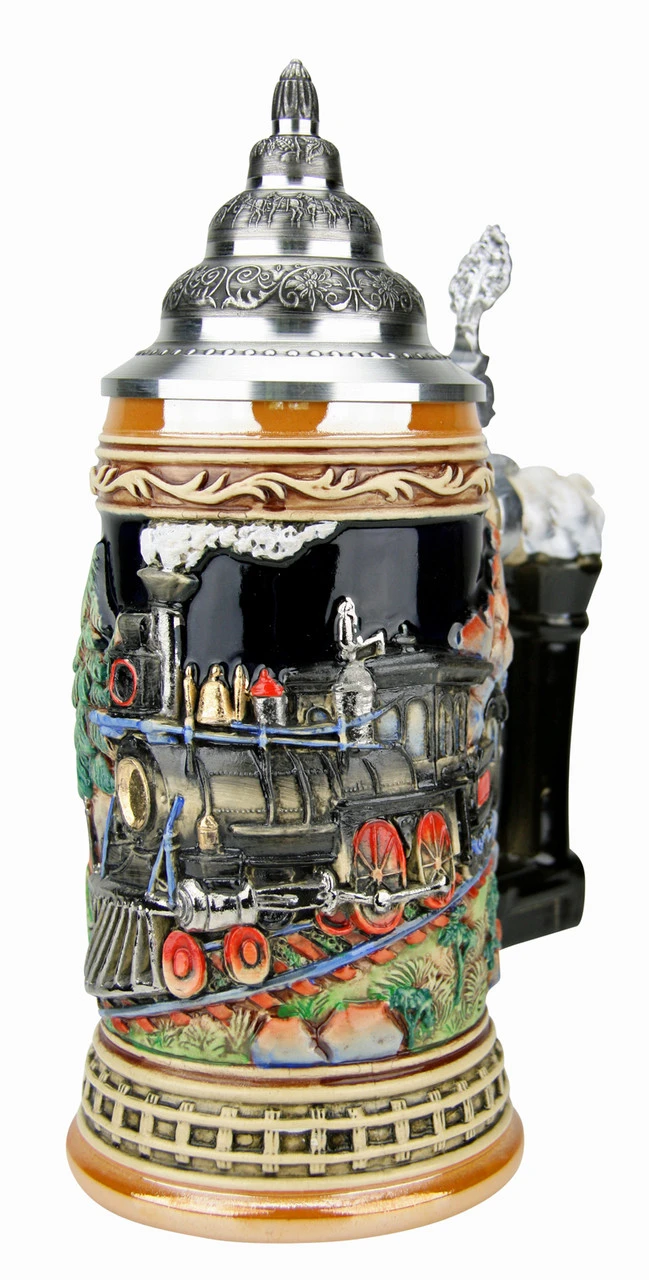 Train Beer Stein 1 Train Beer Stein