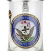 U.S. Navy Glass Beer Stein