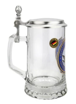 U.S. Navy Glass Beer Stein -Zimmermann Shop U.S. Navy Glass Beer Stein GS2000101N LS SM 16871.1614647530
