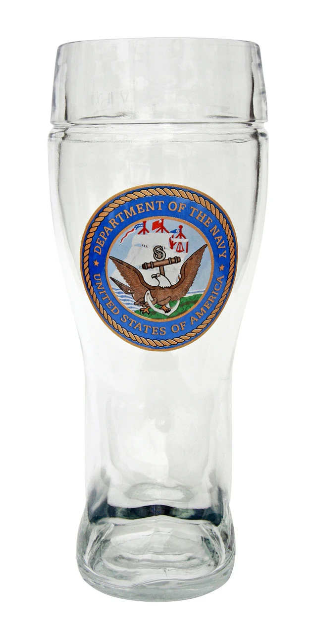 US Navy Glass Beer Boot 1 Liter - Image 5