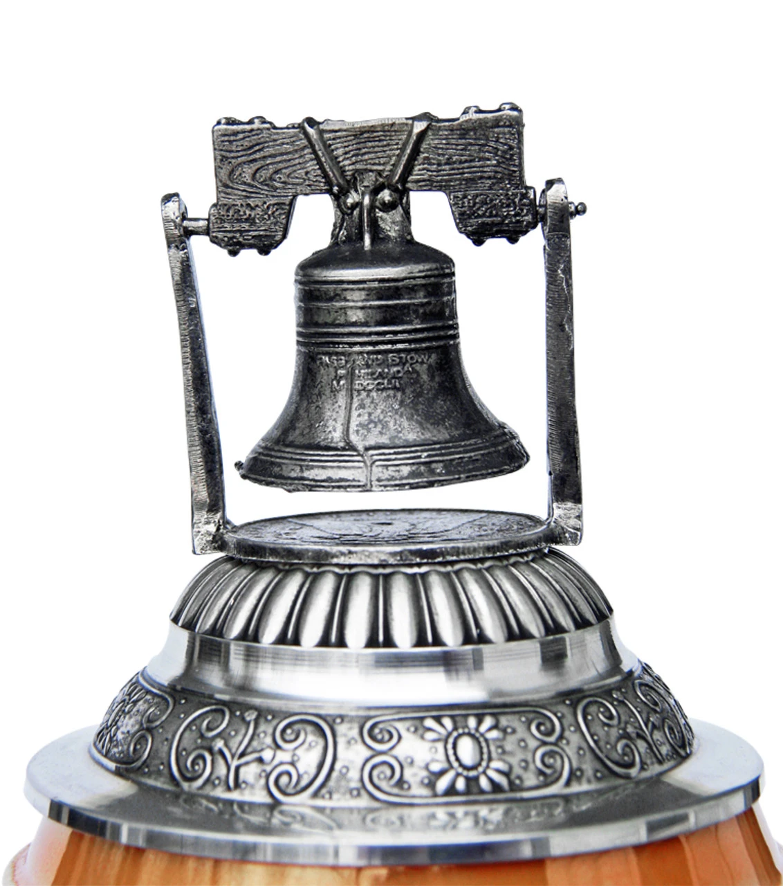 United States Panorama Beer Stein With Liberty Bell Lid 4 United States Panorama Beer Stein With Liberty Bell Lid - Image 4