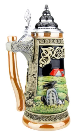 Viking Beer Stein With Axe Handle -Zimmermann Shop Viking Beer Stein with Axe Handle K325 B1 SM 63344.1527115251