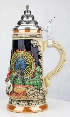 Wien Austria Beer Stein -Zimmermann Shop Wien Austria Beer Stein K305W RS LG 17920.1490909179