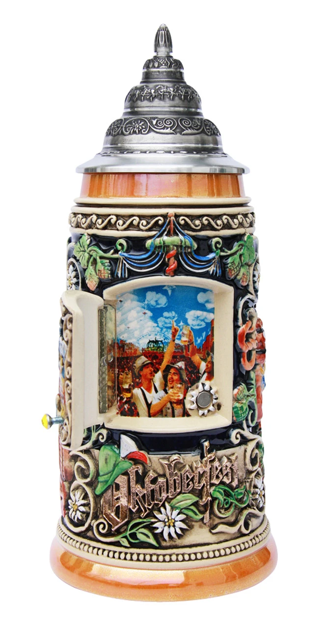 Window To Oktoberfest Munich Beer Stein 1 Window To Oktoberfest Munich Beer Stein