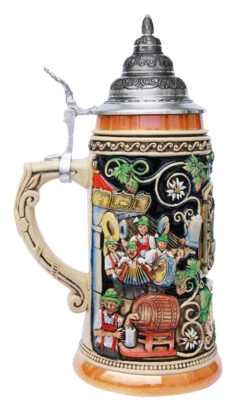 Window To Oktoberfest Munich Beer Stein 6 Window To Oktoberfest Munich Beer Stein -Zimmermann Shop Window to Oktoberfest Beer Stein K016RU LS SM 19903.1395850772