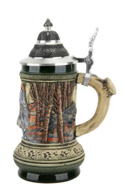 Wolf Beer Stein -Zimmermann Shop Wolf Beer Stein KT7000Z RS SM 97034.1461699057