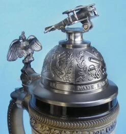 Red Baron Beer Stein -Zimmermann Shop ZB19429015 Lid 02159.1401739396