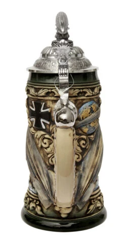 Zeppelin 3D Beer Stein Rustic 12 Zeppelin 3D Beer Stein Rustic -Zimmermann Shop Zeppelin Beer Stein Rusic K339RUZ Back SM 42492.1446321789