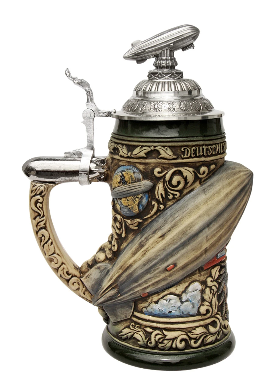Zeppelin 3D Beer Stein Rustic 5 Zeppelin 3D Beer Stein Rustic - Image 5
